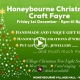 Honeybourne Christmas Lights Switch On and Craft Fayre poster
