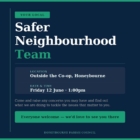 Meet Your Safer Neighbourhood Team – 12 June 2025